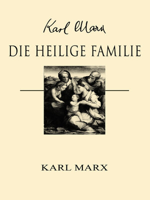 cover image of Die heilige Familie